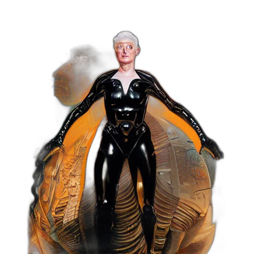 dress, concept art, 3d render, fantasy art transparent PNG cut-out