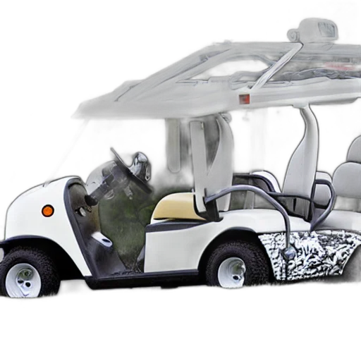 car, robot, concept art, 3d render transparent PNG cut-out