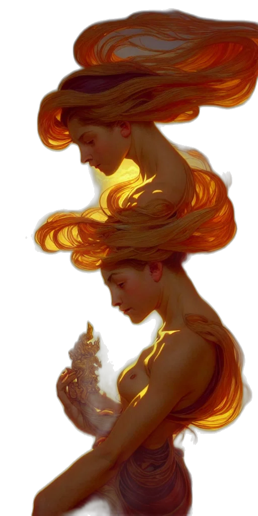 crown, hair, dragon, dress transparent PNG cut-out