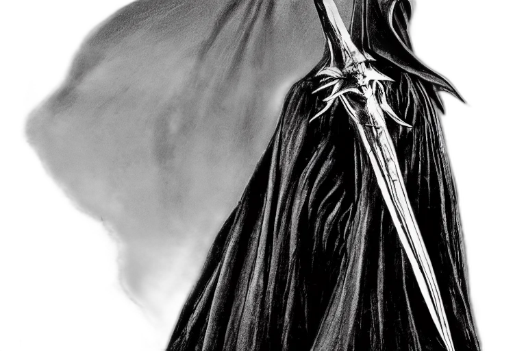 sword, weapon, umbrella, dress transparent PNG cut-out