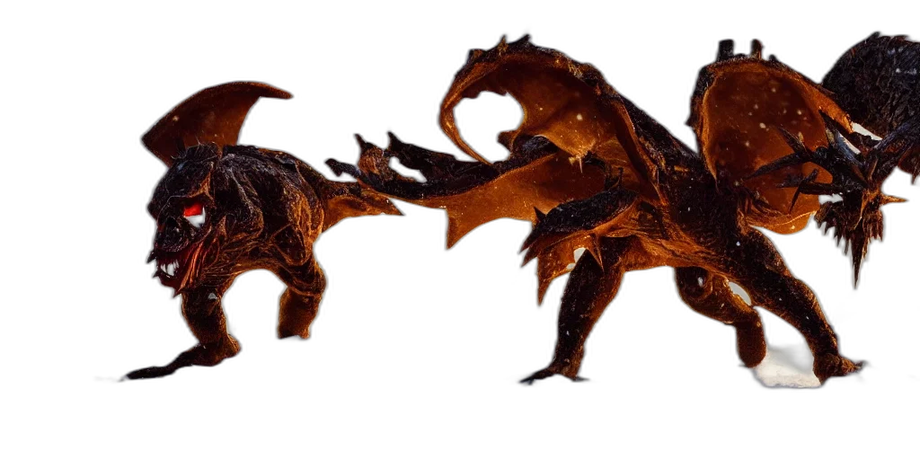 dragon, creature, animal, weapon transparent PNG cut-out