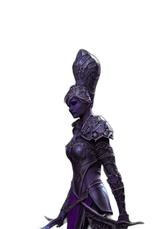 staff, mask, dress, crown transparent PNG cut-out