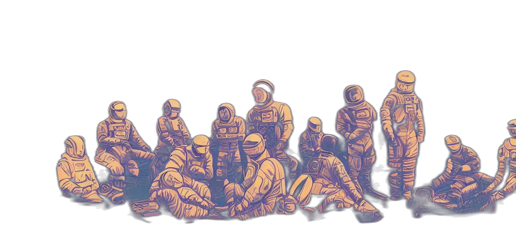 jacket, concept art, pixel art, comic book art transparent PNG cut-out