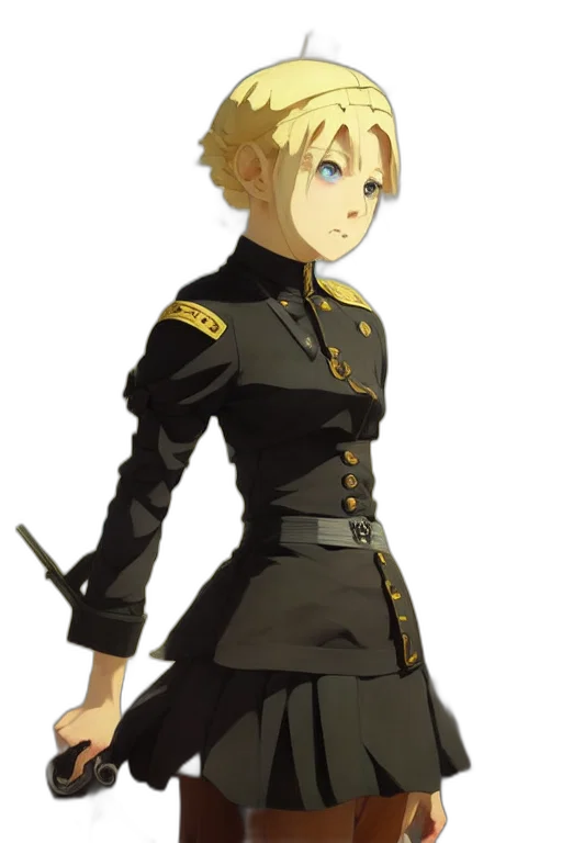 staff, dress, weapon, jacket transparent PNG cut-out