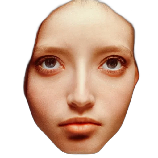 face, mask, robot, creature transparent PNG cut-out