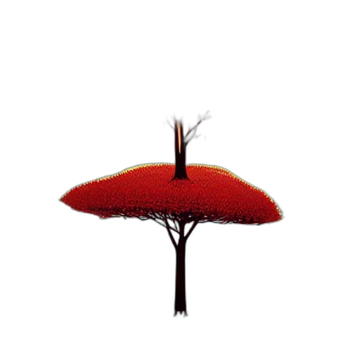 umbrella, hat, crown, tree transparent PNG cut-out