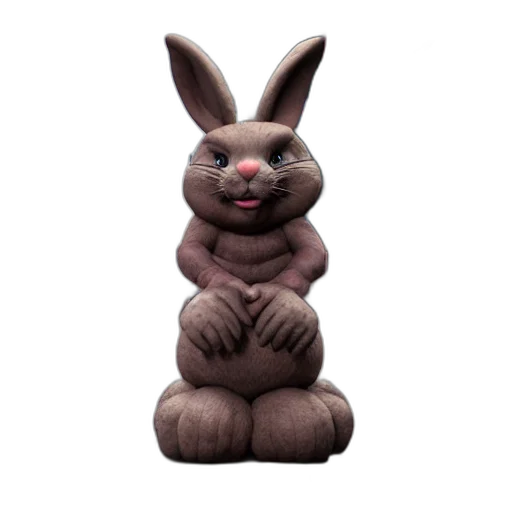 animal, creature, 3d render, concept art transparent PNG cut-out