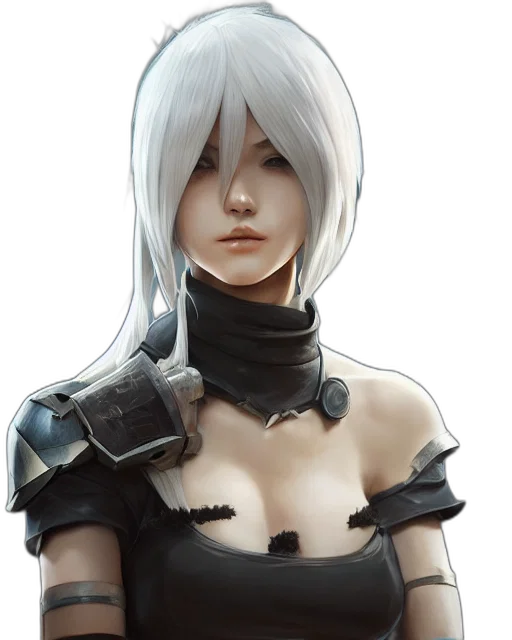 face, robot, weapon, staff transparent PNG cut-out