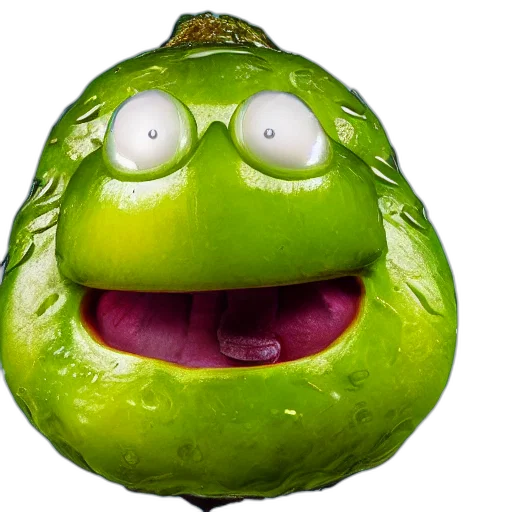 face, food, creature, mask transparent PNG cut-out