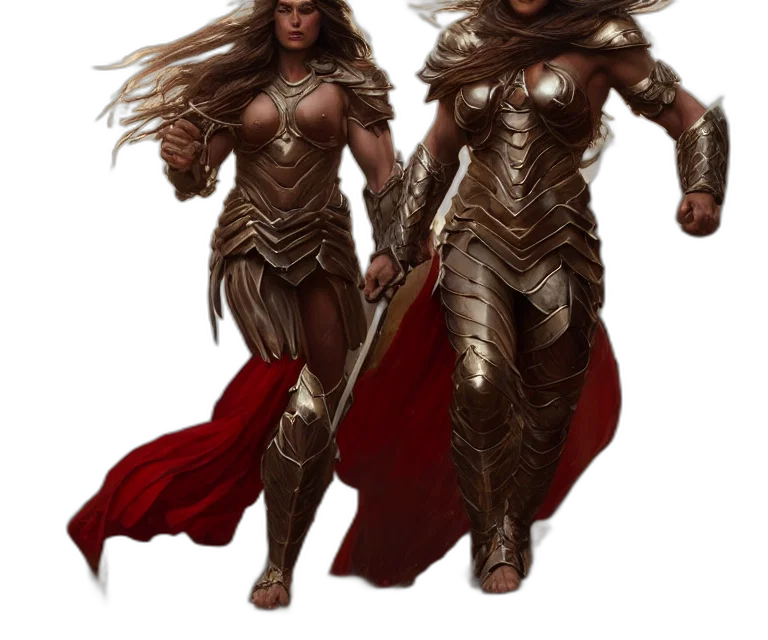 concept art, fantasy art, comic book art, 3d render transparent PNG cut-out