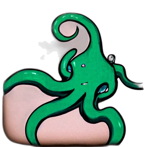 creature, dragon, animal, staff transparent PNG cut-out