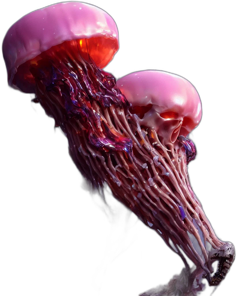 creature, hair, weapon, food transparent PNG cut-out