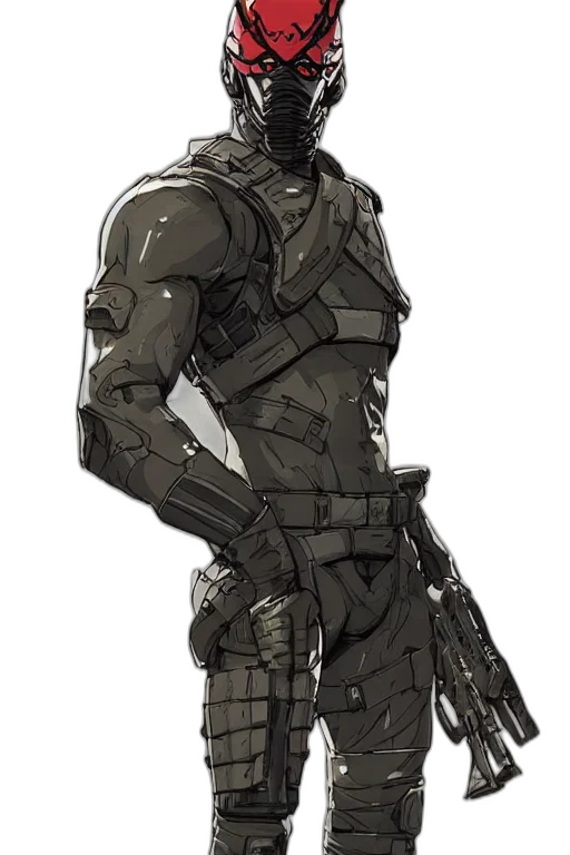 weapon, robot, concept art, comic book art transparent PNG cut-out
