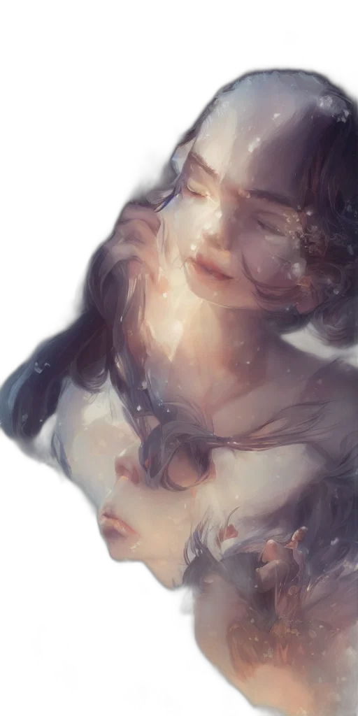 face, dress, mask, creature transparent PNG cut-out