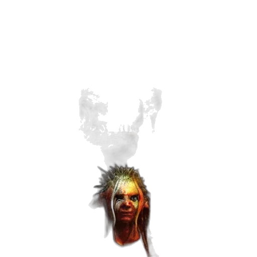mask, face, creature, hair transparent PNG cut-out