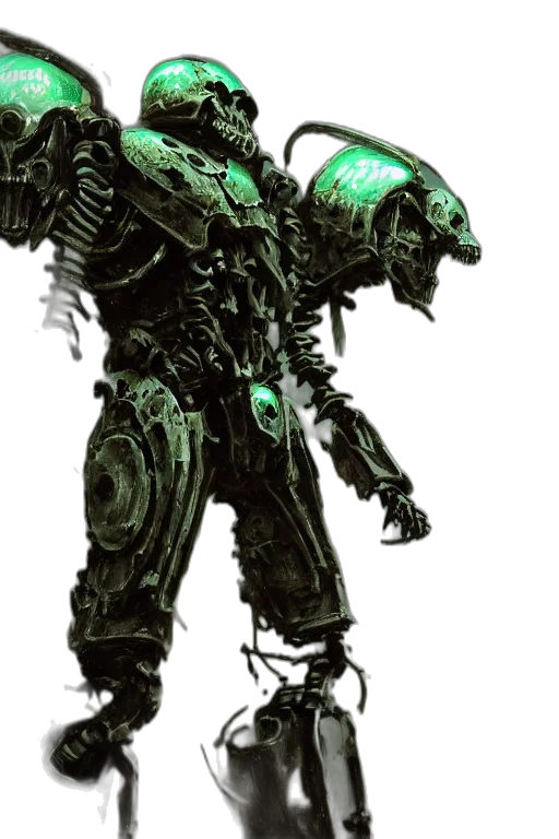 robot, weapon, creature, staff transparent PNG cut-out
