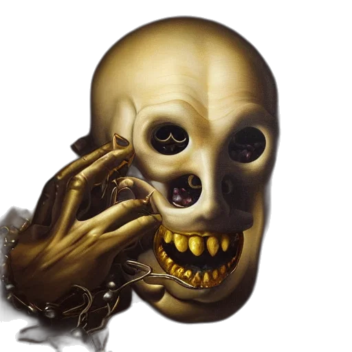 mask, face, jewelry, creature transparent PNG cut-out