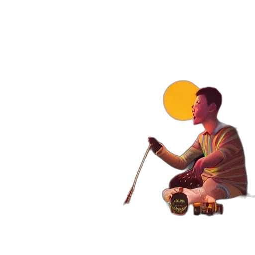 umbrella, staff, food, weapon transparent PNG cut-out