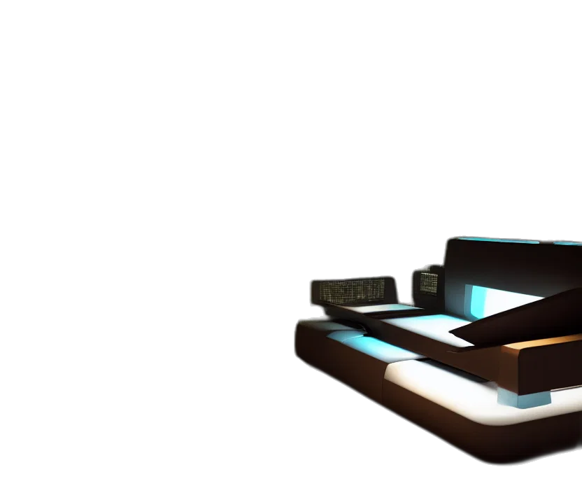 furniture, shoes, 3d render, concept art transparent PNG cut-out
