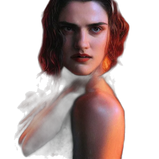 face, hair, creature, dress transparent PNG cut-out