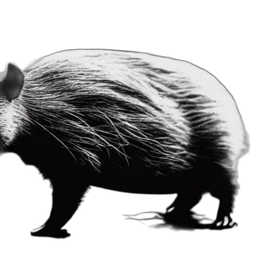 animal, creature, hair, weapon transparent PNG cut-out