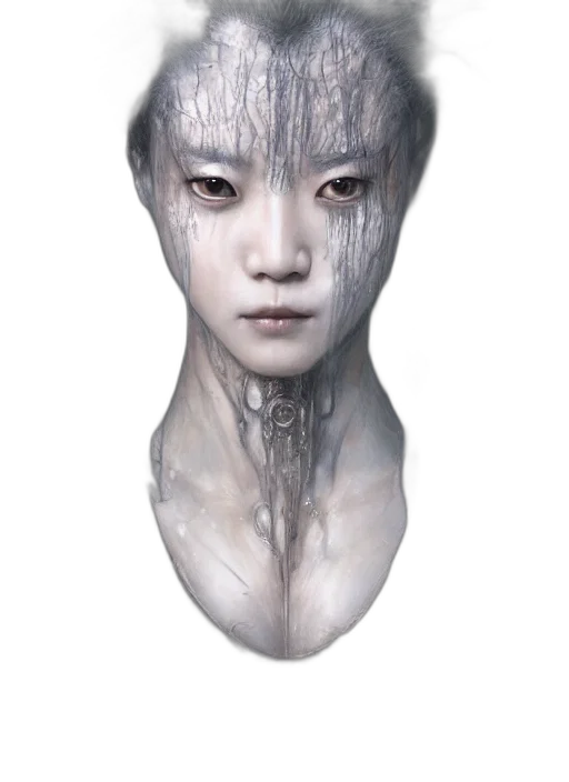 mask, face, creature, robot transparent PNG cut-out