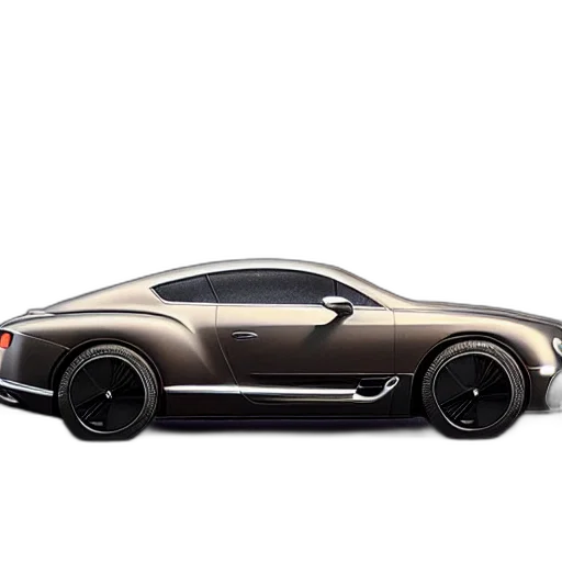 car, 3d render, concept art, photorealistic transparent PNG cut-out