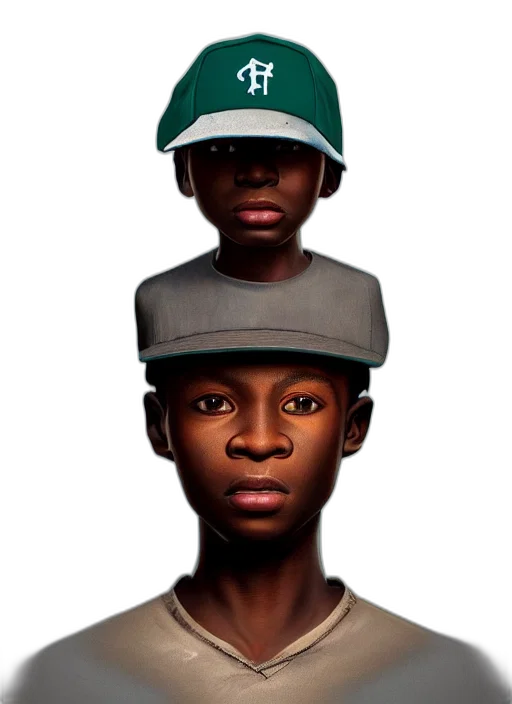 hat, face, mask, photorealistic transparent PNG cut-out