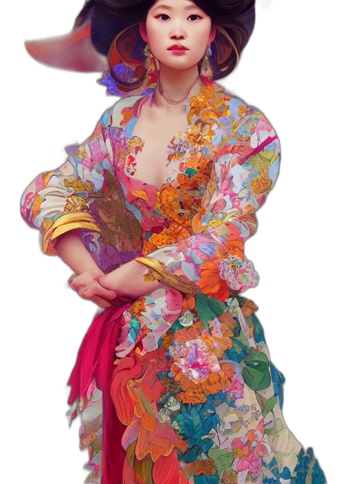 dress, hat, jewelry, jacket transparent PNG cut-out