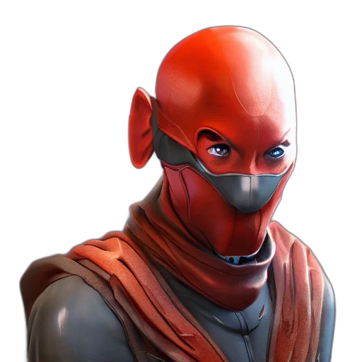 mask, face, staff, creature transparent PNG cut-out