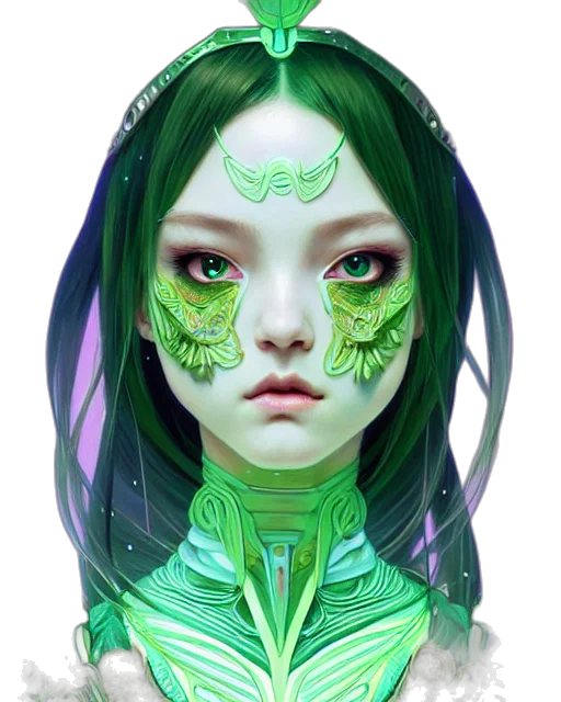 mask, face, creature, robot transparent PNG cut-out