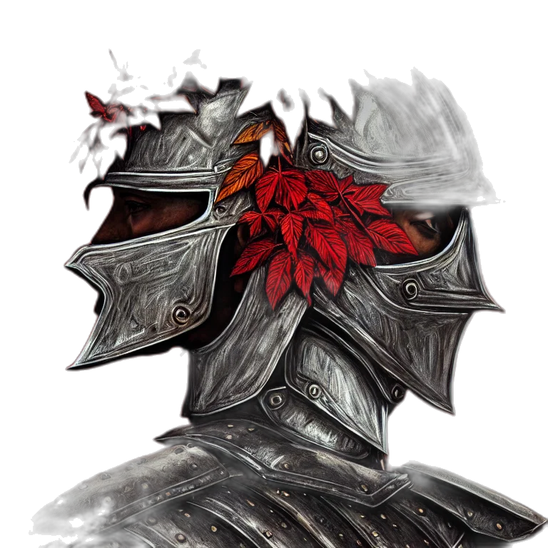 crown, mask, face, staff transparent PNG cut-out