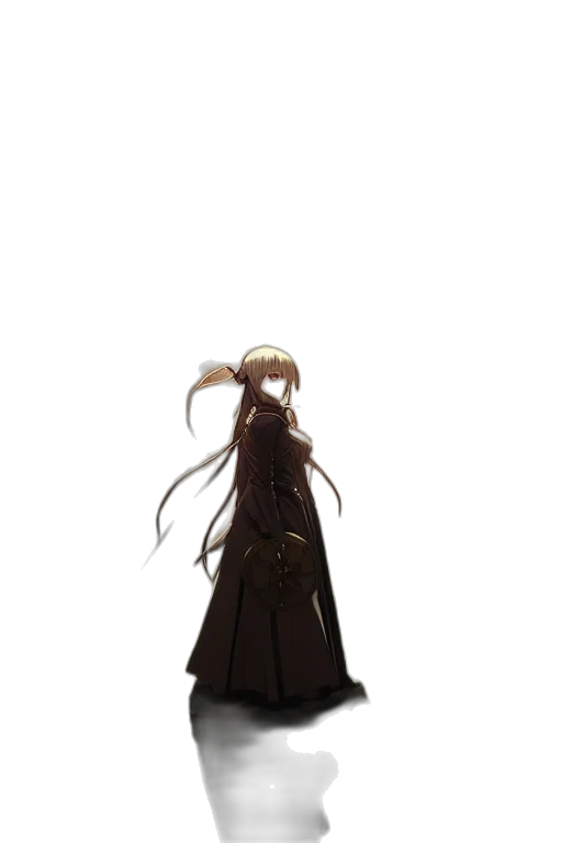 dress, staff, weapon, mask transparent PNG cut-out
