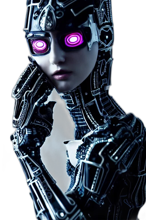 robot, mask, face, creature transparent PNG cut-out