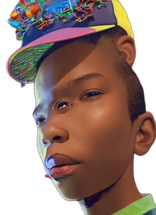 face, hat, crown, creature transparent PNG cut-out