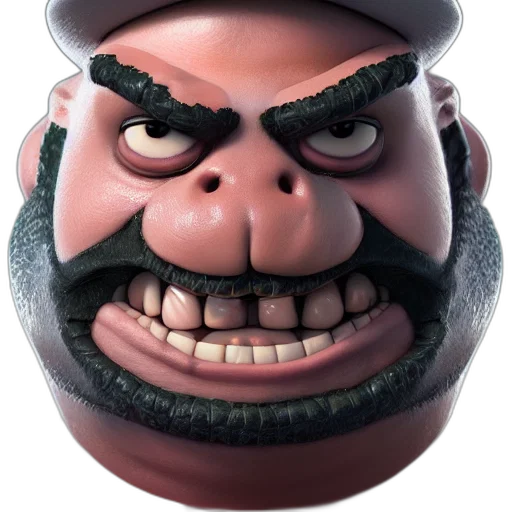 face, creature, hat, mask transparent PNG cut-out