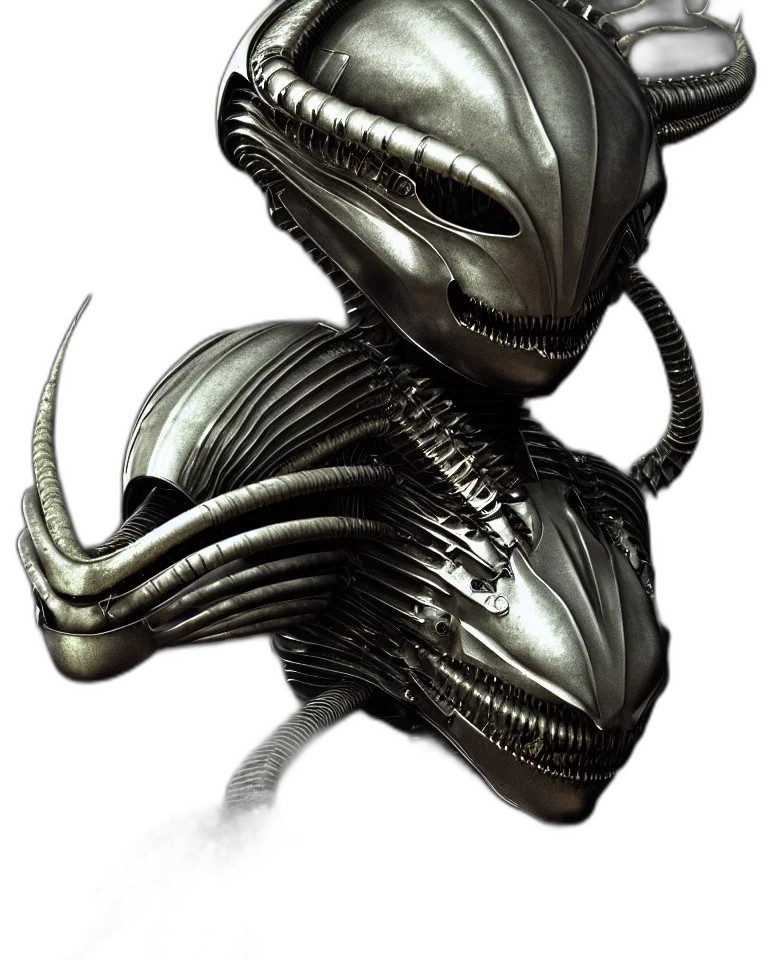 creature, mask, animal, robot transparent PNG cut-out
