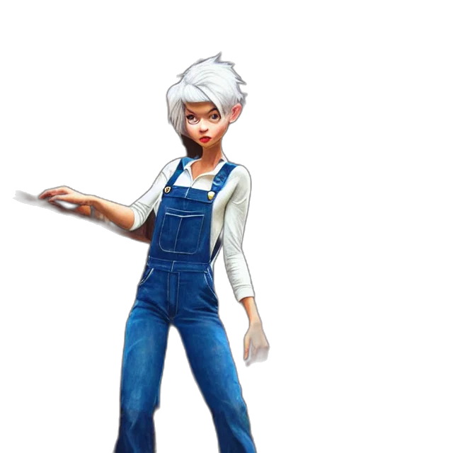 staff, jacket, 3d render, concept art transparent PNG cut-out