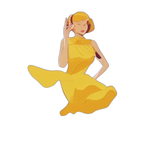 dress, pixel art, concept art, cartoon transparent PNG cut-out