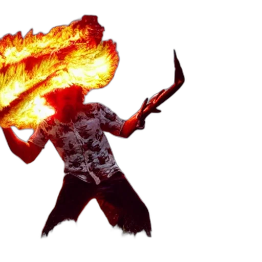 dragon, creature, mask, weapon transparent PNG cut-out