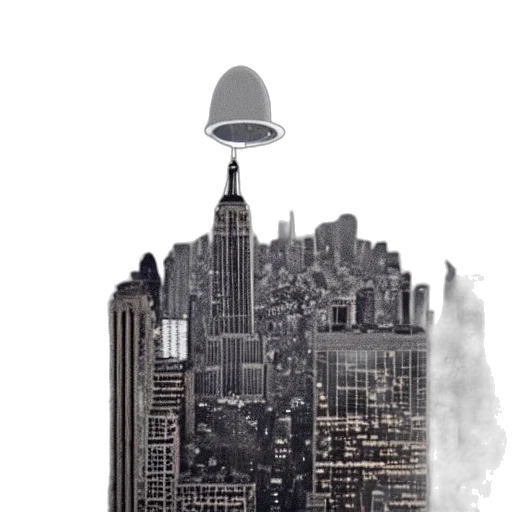 building, furniture, umbrella, hat transparent PNG cut-out