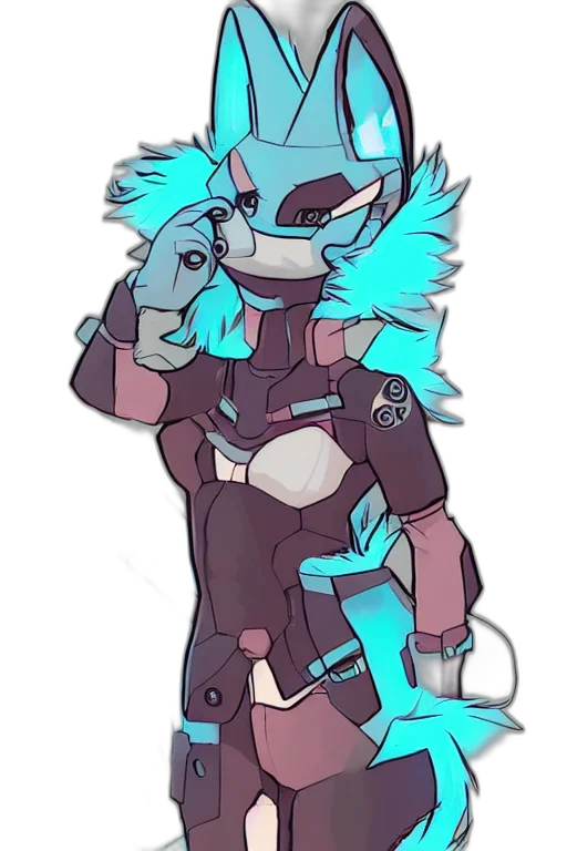 robot, mask, staff, creature transparent PNG cut-out