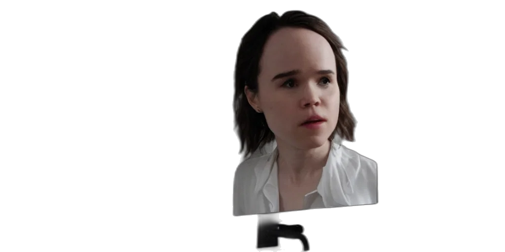 face, hair, robot, mask transparent PNG cut-out