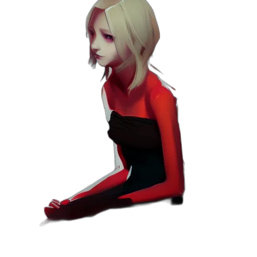 dress, face, staff, robot transparent PNG cut-out