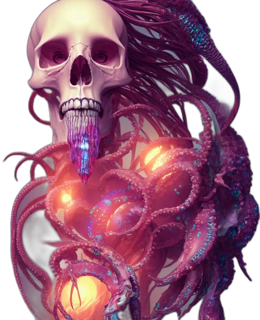 creature, mask, concept art, fantasy art transparent PNG cut-out
