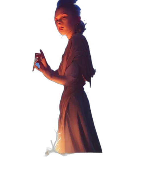 staff, dress, bottle, weapon transparent PNG cut-out
