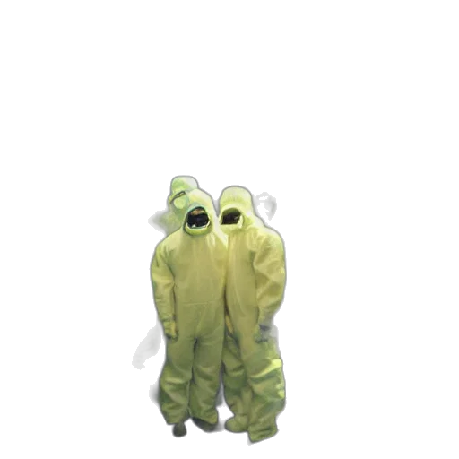 creature, jacket, mask, 3d render transparent PNG cut-out