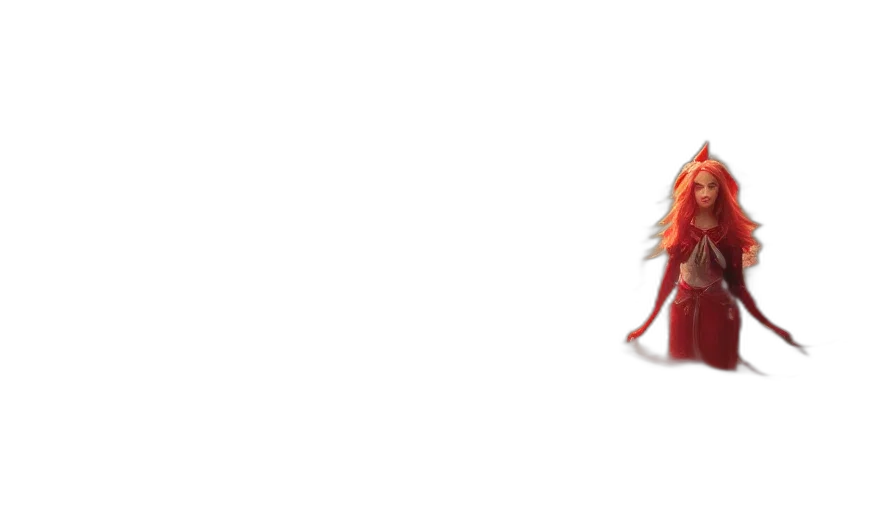 hair, mask, dragon, creature transparent PNG cut-out