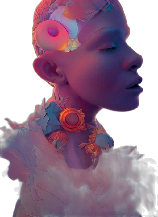 crown, jewelry, face, mask transparent PNG cut-out