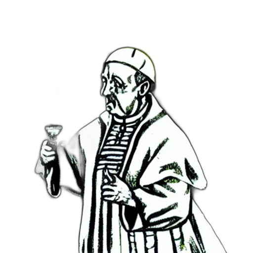 staff, concept art, cartoon, pope transparent PNG cut-out